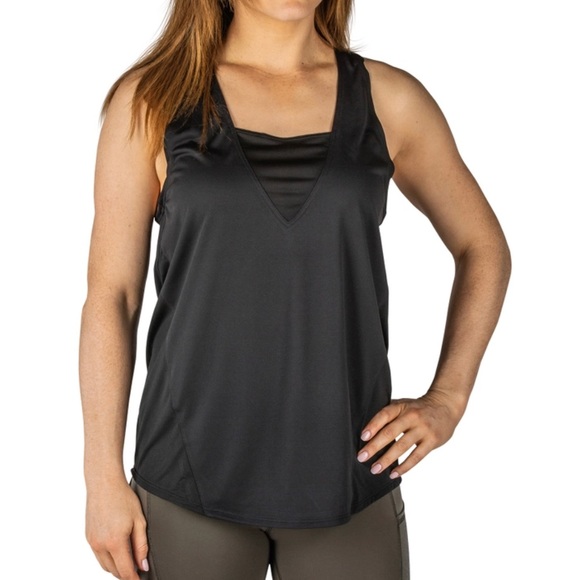 5.11 Tactical Black Razorback Tank Top - Picture 1 of 4